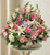 Funeral Basket Wicker Premium