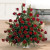 Pedestal Arrangement Roses Arranged