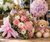 Baby Girl Bouquet – Loose Wrapped Flowers Only