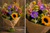 Seasonal Local Blooms Bouquet- Loose stems Wrapped- NO VASE
