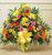 Funeral Basket- Plastic base