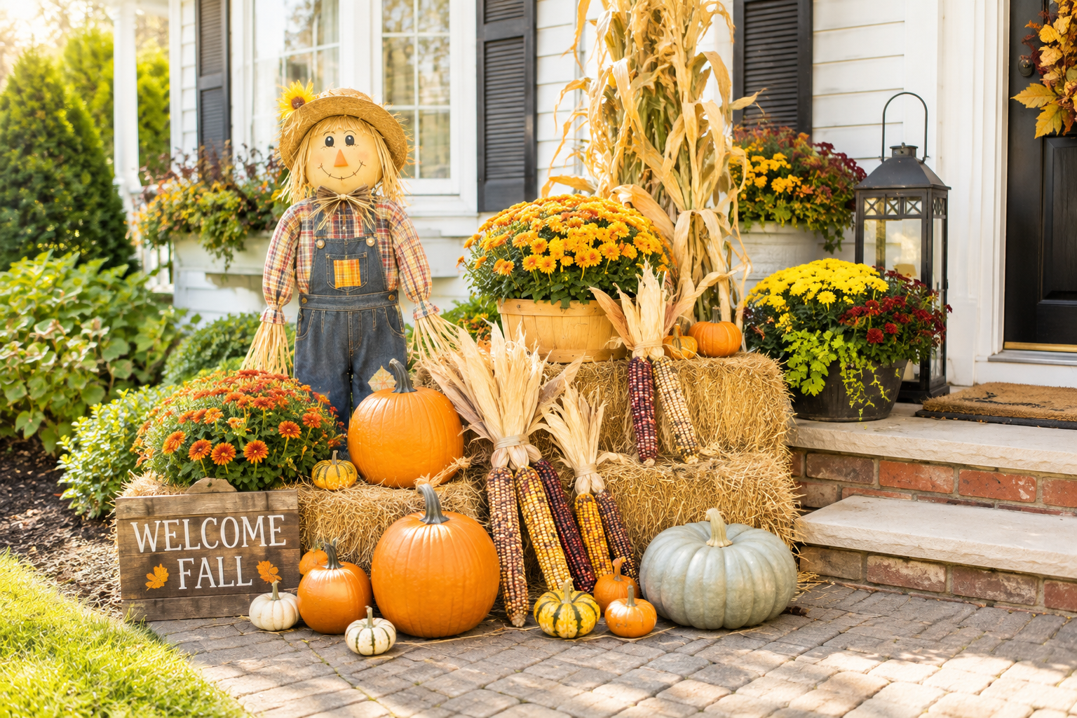 Fall outdoor decor