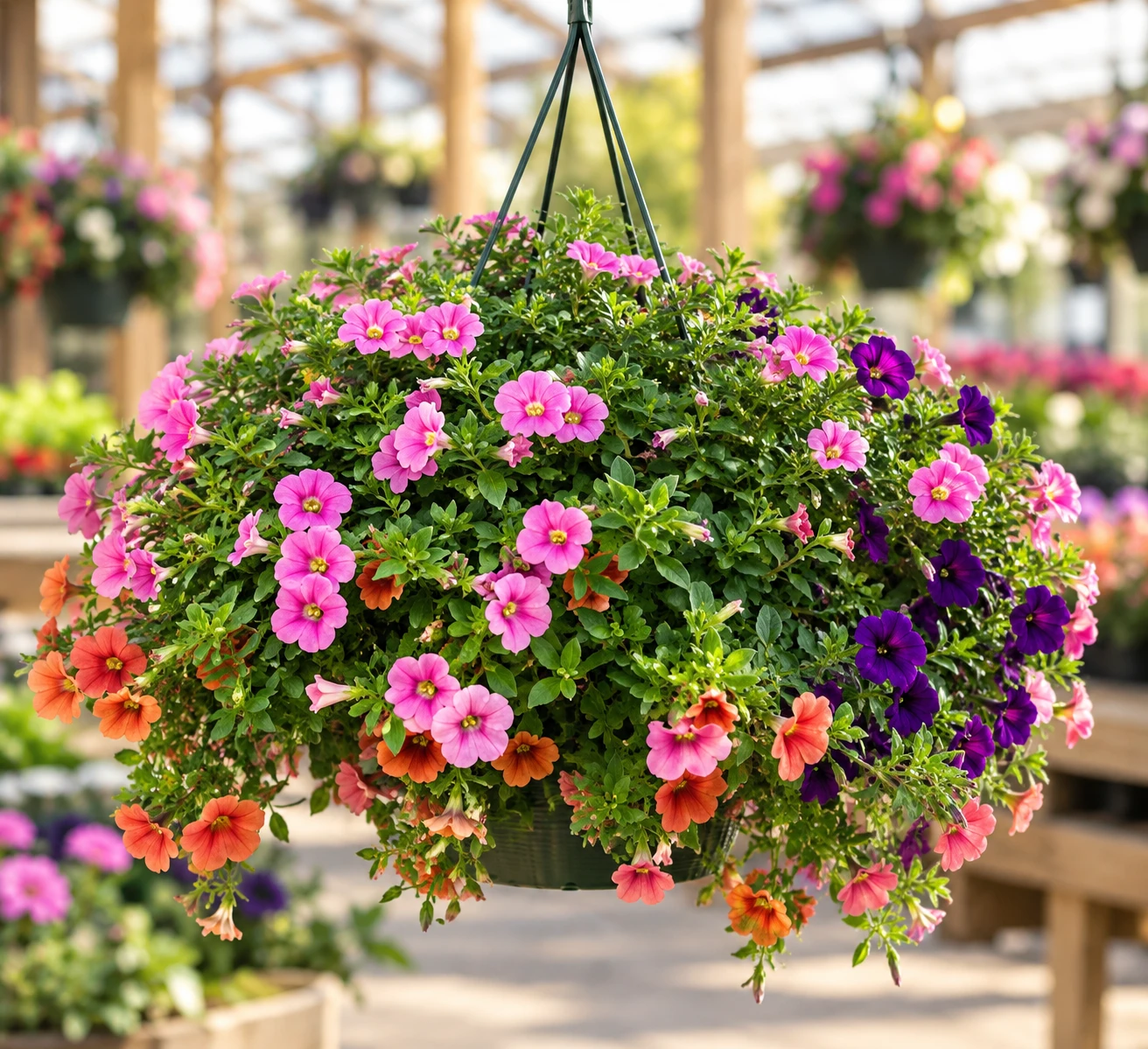 Summer hanging basket and annual fundraiser at Wendy's Flowers