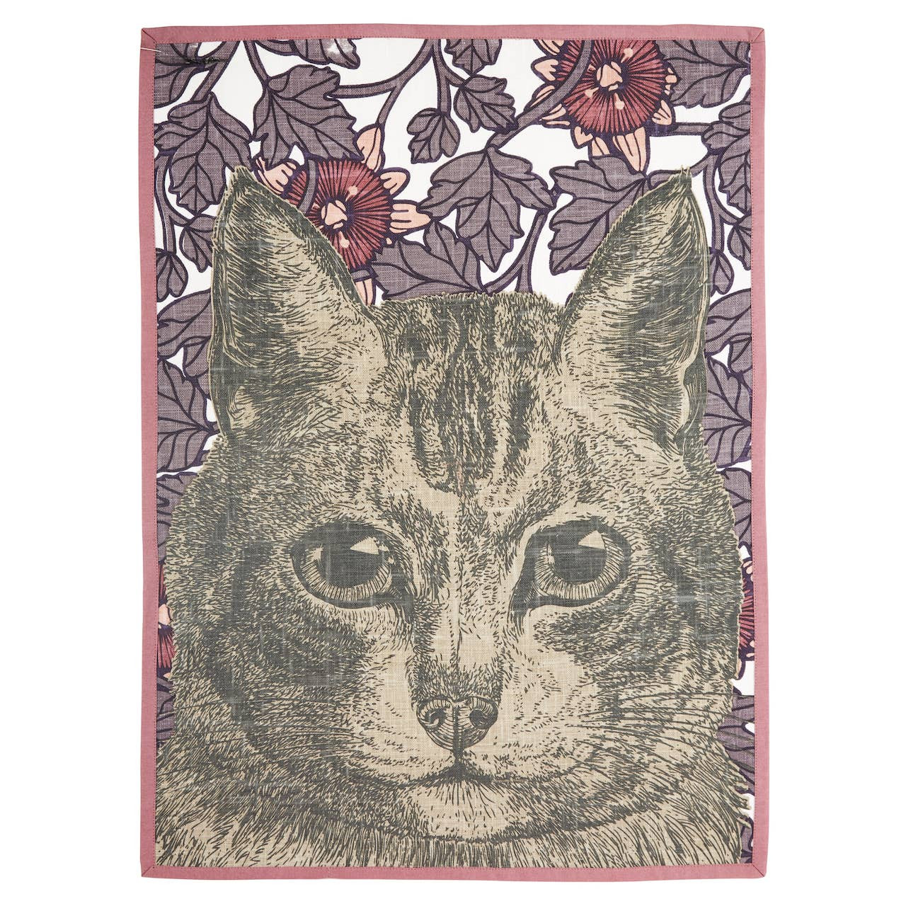 Kitty Bloomsbury Tea Towel