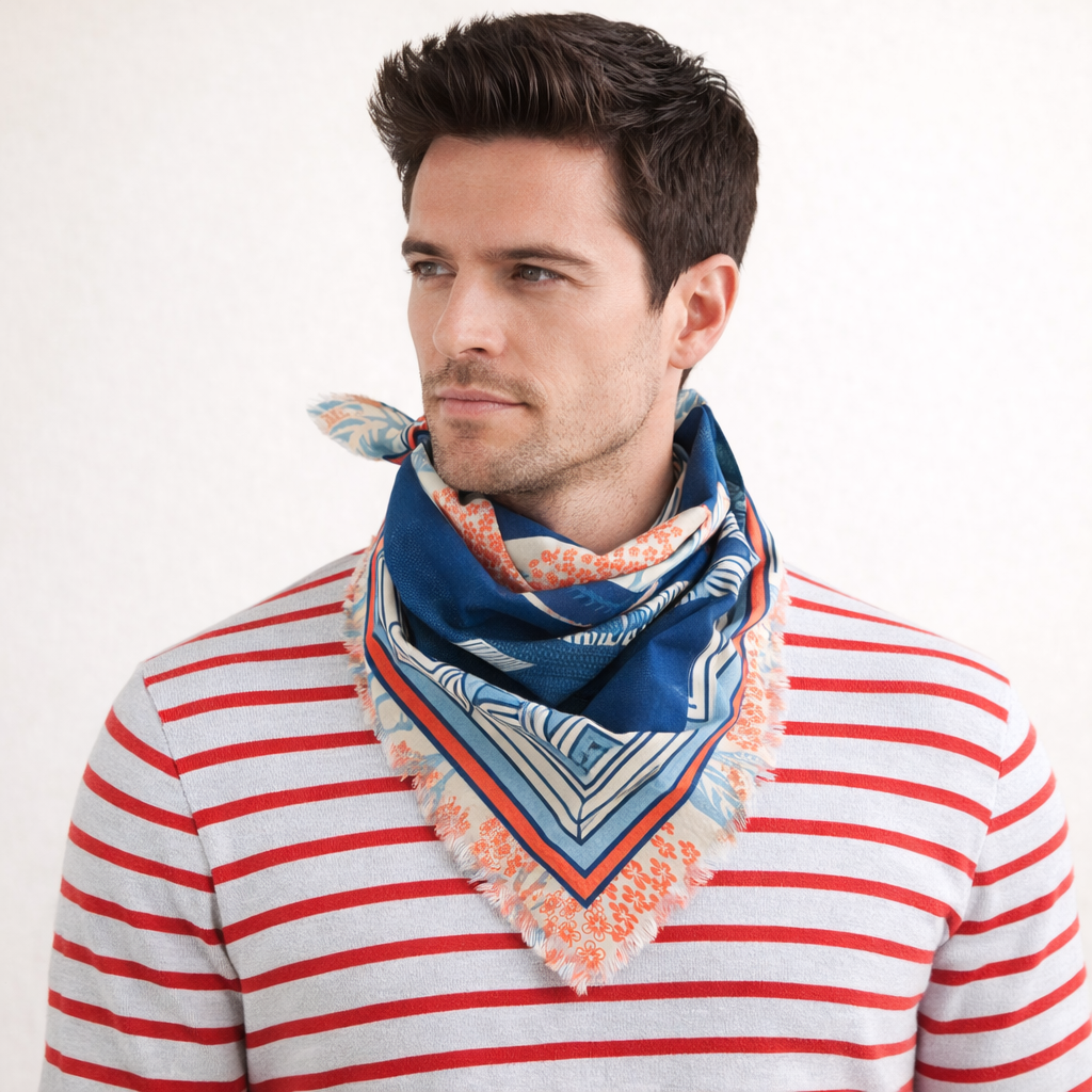 Moby Vineyard Cotton Voile Bandana 20