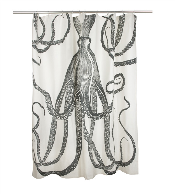 Octopus Shower Curtain