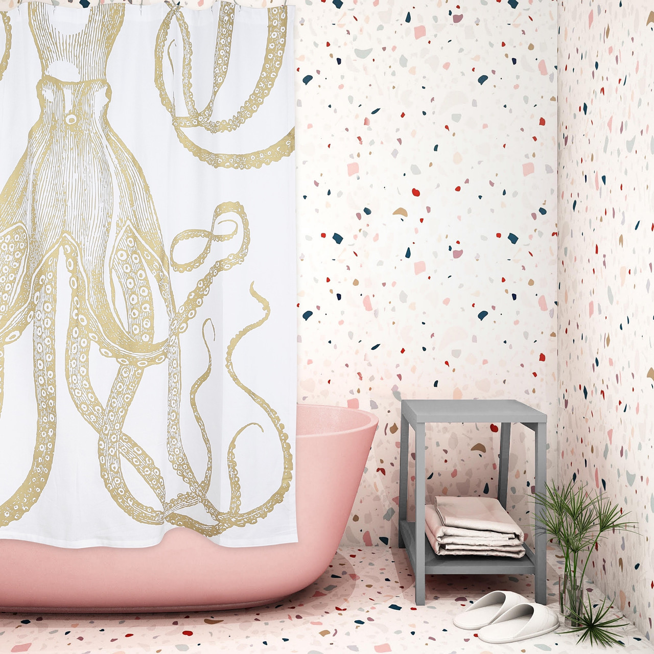 Thomas Paul Shower Curtain - Thumbnail 3