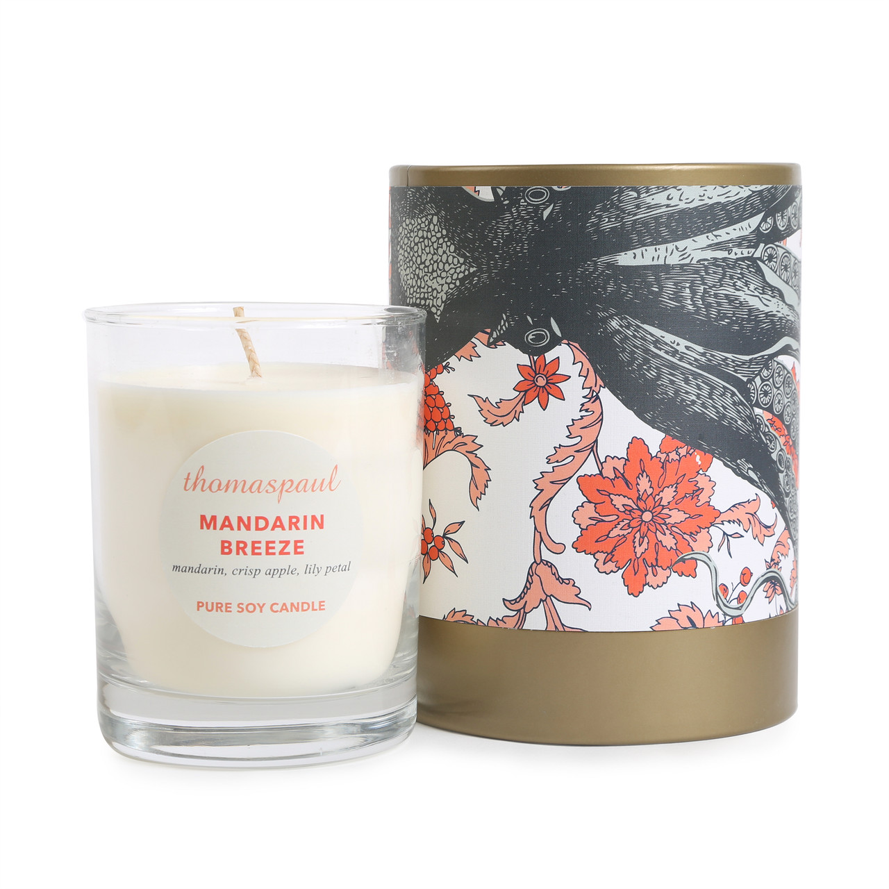 Octopus Vineyard Scented Soy Candle | Thomas Paul