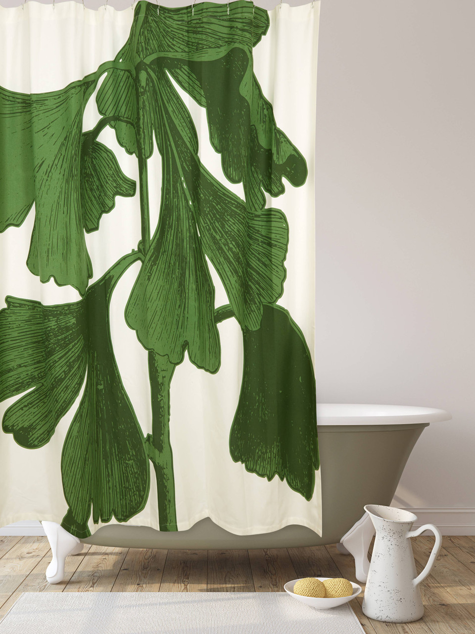Gingko Shower Curtain - Thumbnail 5