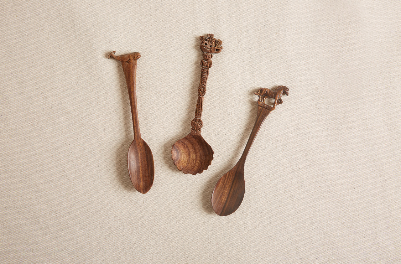 Thomas Paul Ship Wood Spoon - Thumbnail 3
