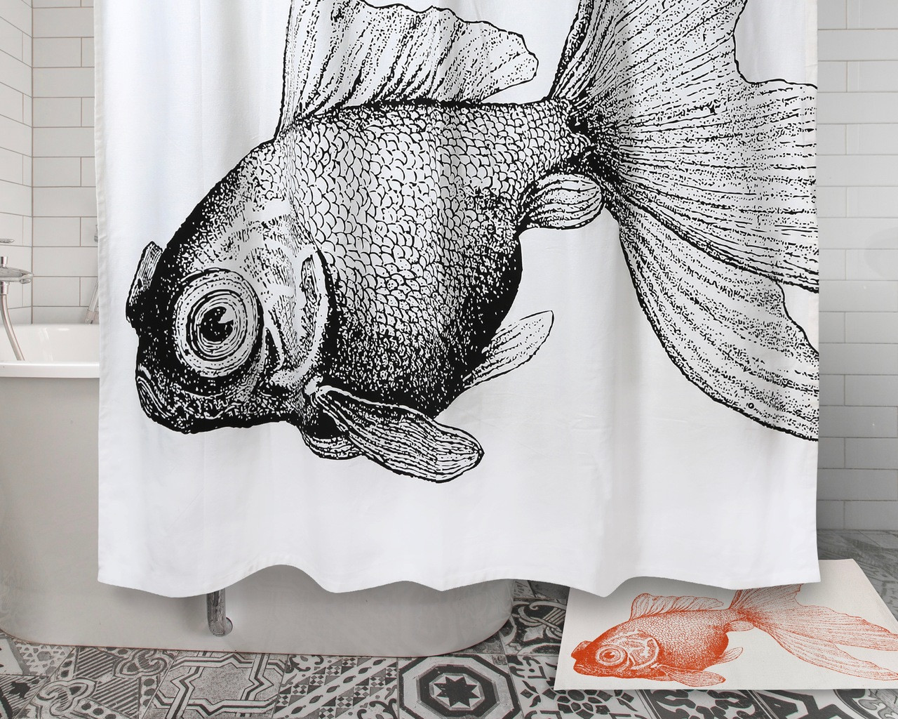 Goldfish Bath Mat Alcazar