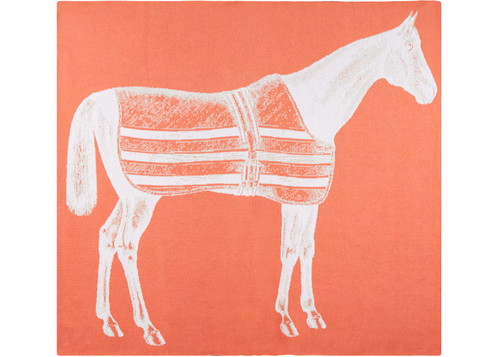 Thoroughbred Eco Throw – Nero | Recycled Cotton Knit Blanket Made