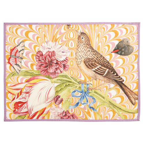 FAUNA TEA TOWEL MARIGOLD