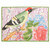 FAUNA TEA TOWEL LAVENDER