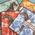 THOMAS PAUL EQUUS HORSE MARBLE COTTON DINNER NAPKINS SET OF FOUR