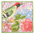 FLORA & FAUNA DINNER NAPKINS SET/6