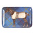 Equus Tweed Valet Tray Full Horse – Equestrian Melamine Tableware