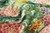 THOMAS PAUL ZINNIA FLORAL LINEN/WOOL SHAWL