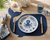 Moby Whale Vinyl Placemats Set of 4 | Coastal Table Mats