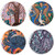 Côte de la Mer Melamine Dinner Plates Set of 4