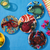 Côte de la Mer Melamine Side Plates Set of 4