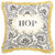 HOP LINEN PILLOW 22"X22"