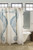 Seahorse Aqua Cotton Shower Curtain – 72" x 72"