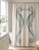 Seahorse Aqua Cotton Shower Curtain – 72" x 72"