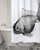 Goldfish Shower Curtain Ebony