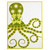 Capri Octopus Tea Towel
