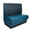 Six Channel Style Restaurant Booth – Custom Options