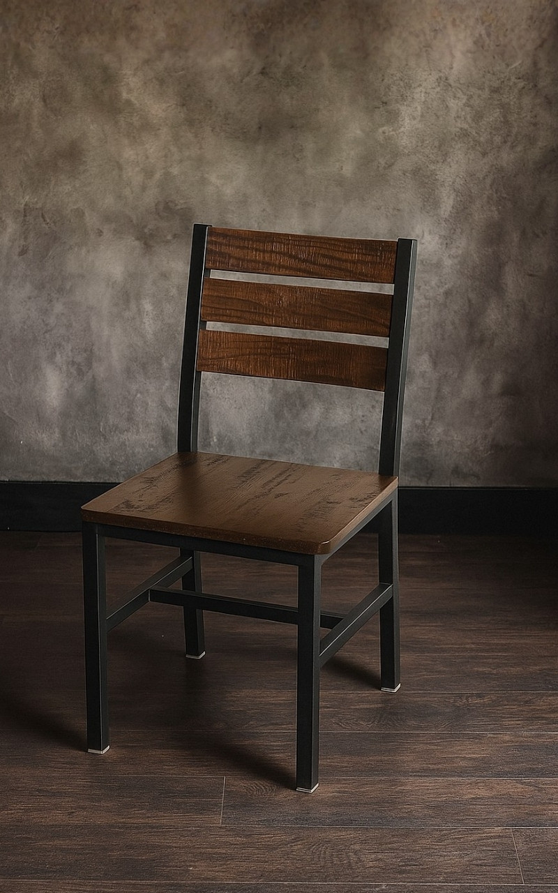 Rustic Industrial Style Chairs image