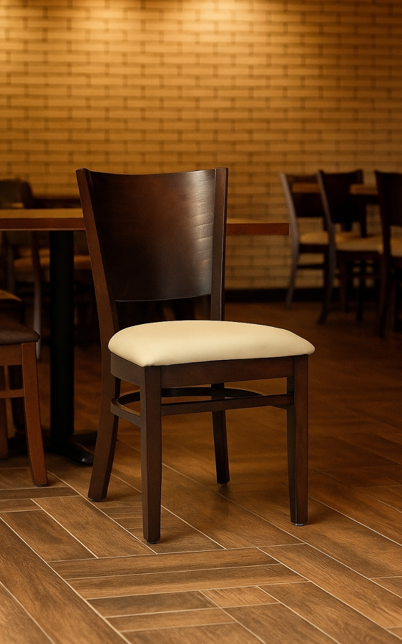 Wood Restaurant Chairs image