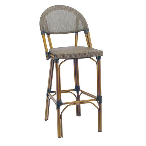 Sydney Collection Textilene Weave Bar Stool
