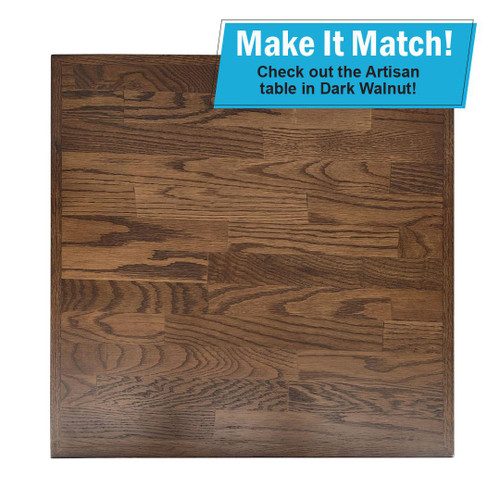 Artisan Collection Table in Dark Walnut
