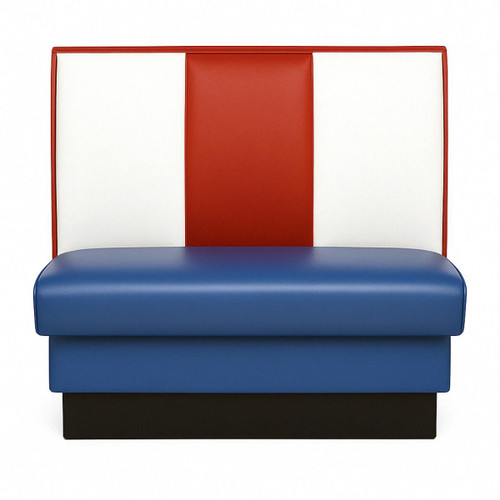 Tri-Sectional Style Restaurant Booth – Custom Options