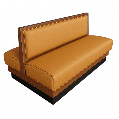 Burano Solid Wood Restaurant Booth – Custom Options