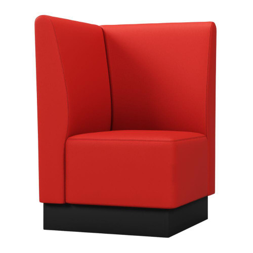 Custom Hannah Modular Restaurant Booth – Corner with Custom Options