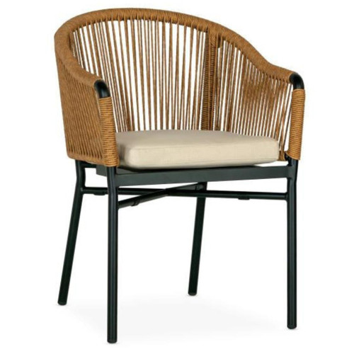 Fiji Outdoor Club Arm Chair with Choice of 2 Wicker Colors