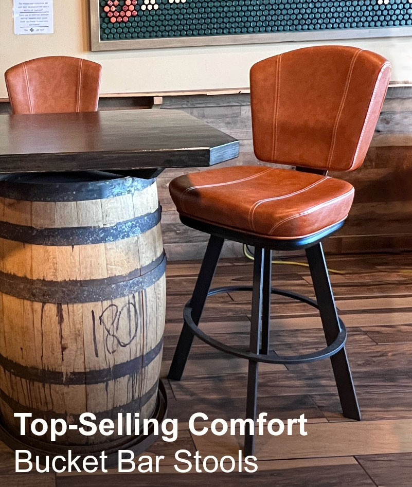 Top-Selling Comfort Bucket Bar Stools