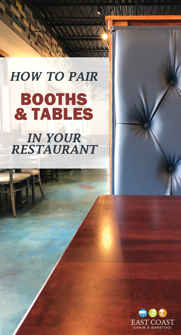 Qual é a diferença entre booth e table ?