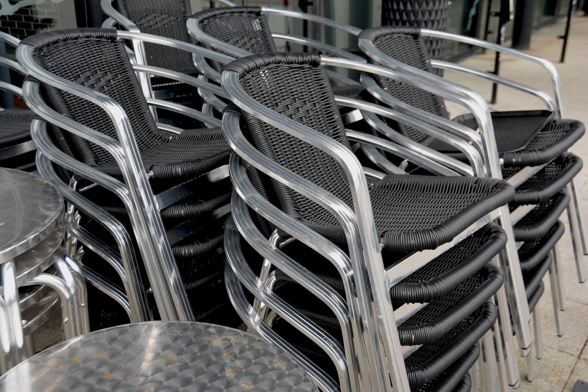 Stacked Chairs