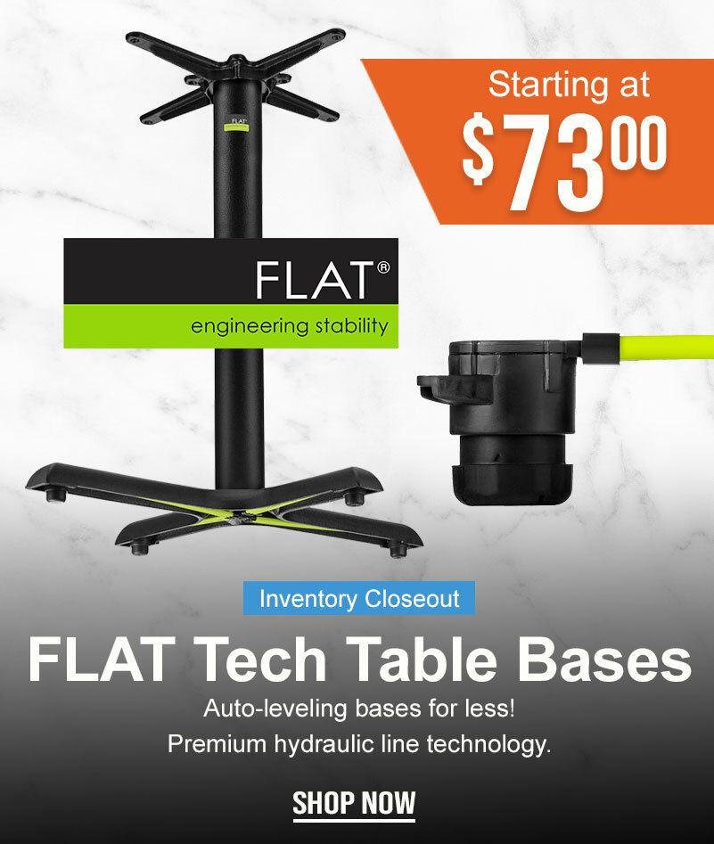 Inventory Closeout - FLAT Tech Table Bases