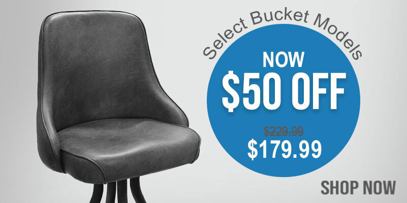 Commercial Bucket Bar Stools