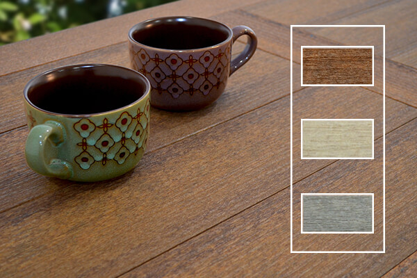 Textured Wood Grain Finish Options