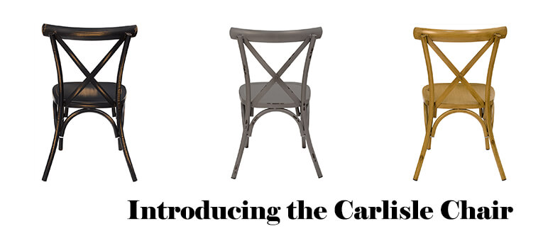 Cross Off Trendy Restaurant Design with a Cross-Back Chair