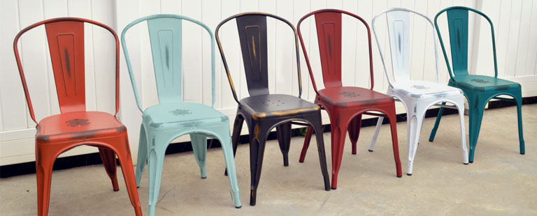 Distressed Viktor Collection: Add a Pop of Color to Your Restaurant Distressed Viktor Collection: Add a Pop of Color to Your Restaurant