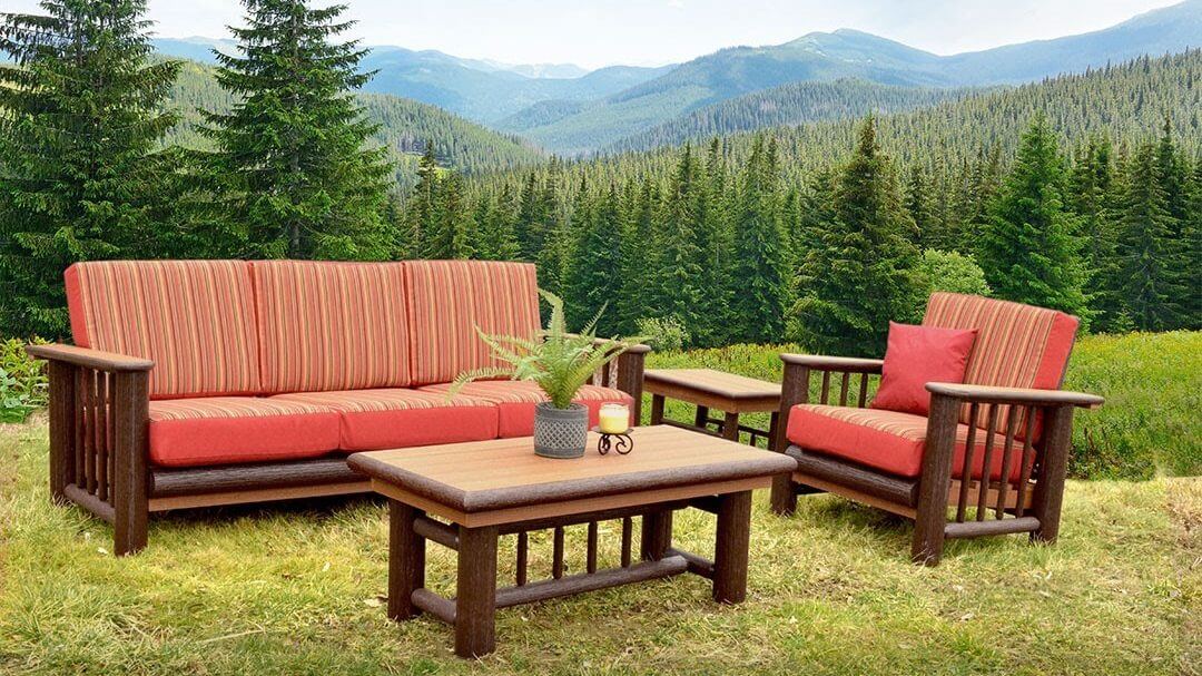 Bring Rustic Design Outdoors with Matching Patio Furniture Collections Bring Rustic Design Outdoors with Matching Patio Furniture Collections