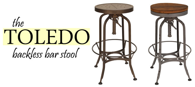 Introducing the Toledo Backless Bar Stool Introducing the Toledo Backless Bar Stool