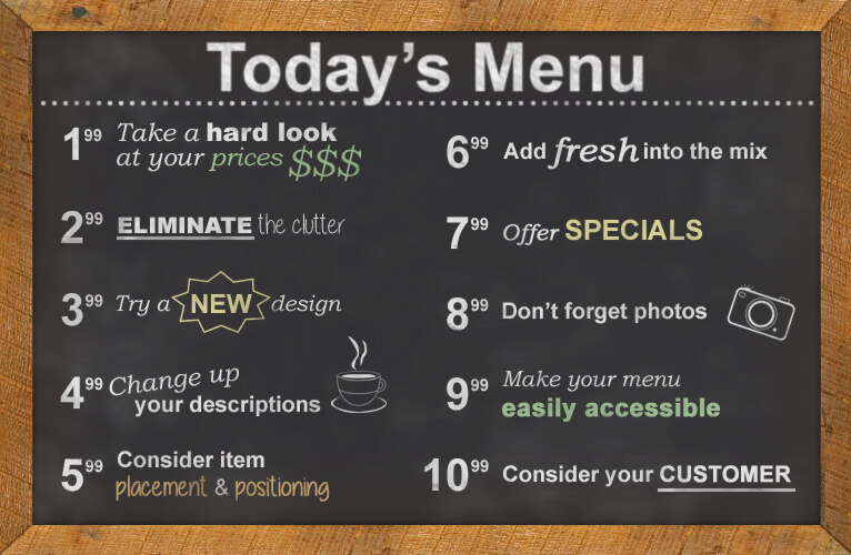 Menu Categories: How To Optimize & Personalize Them